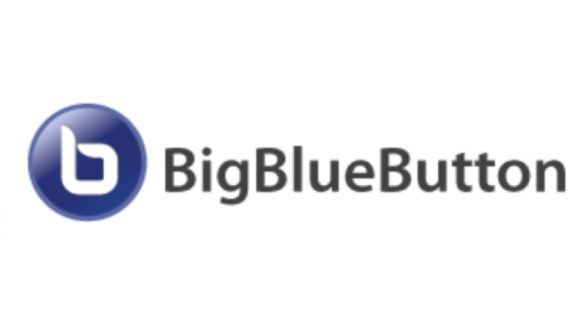 Big blue button